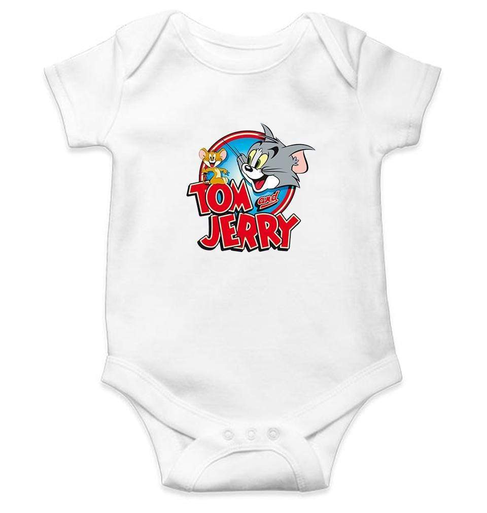 Tom and Jerry Rompers for Baby Boy- FunkyTradition FunkyTradition