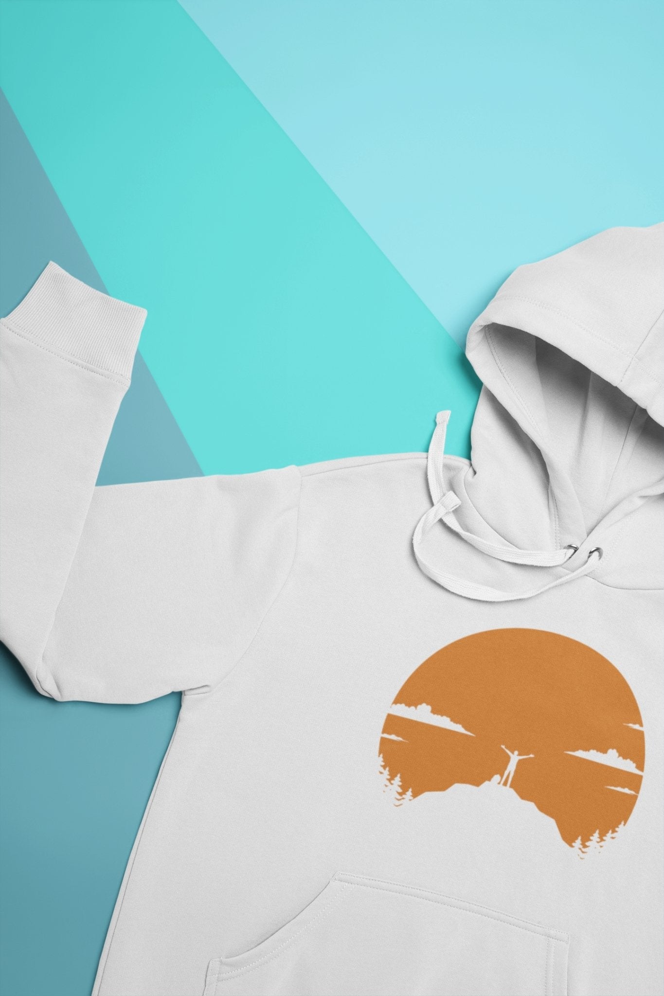 Travel Silhouette Hoodies for Women-FunkyTeesClub - Funky Tees Club