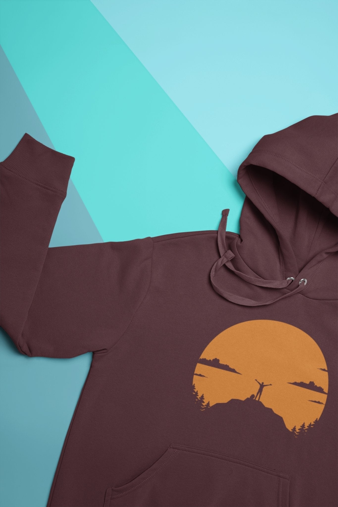 Travel Silhouette Hoodies for Women-FunkyTeesClub - Funky Tees Club
