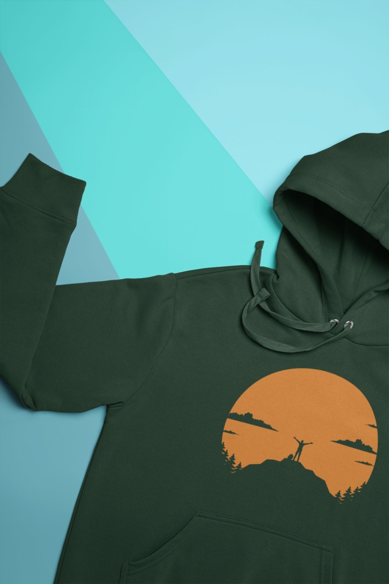 Travel Silhouette Hoodies for Women-FunkyTeesClub - Funky Tees Club