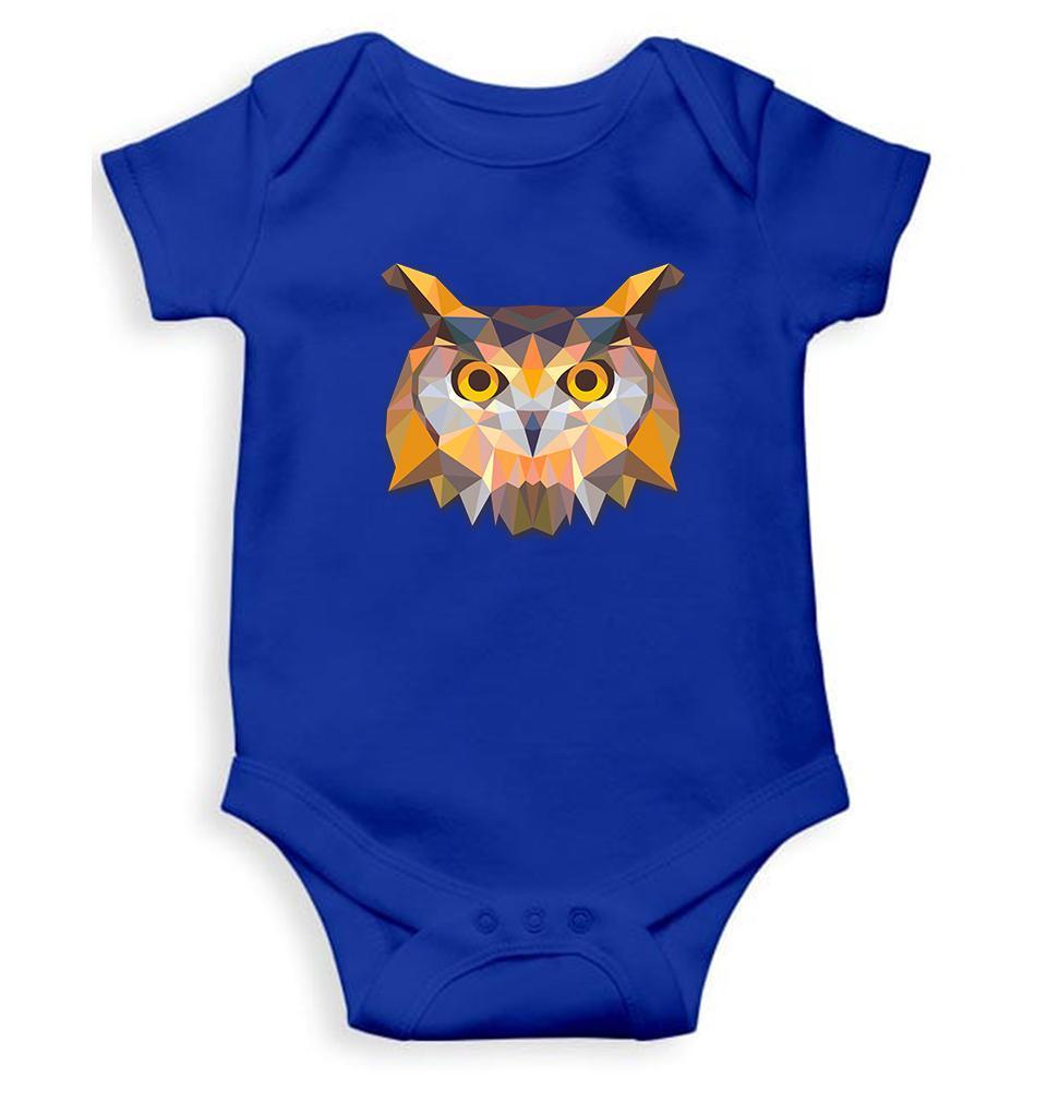Triangle Owl Rompers for Baby Boy- FunkyTradition FunkyTradition