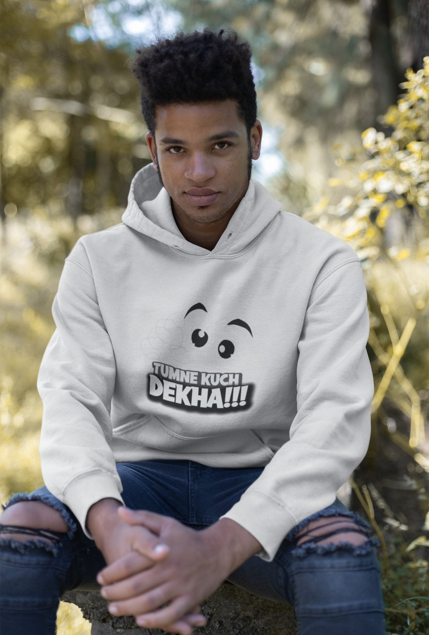Tumne Kuch Dekha Men Hoodies-FunkyTeesClub - Funky Tees Club
