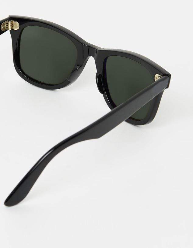 Unisex Black Square Wayfarer Sunglasses-FunkyTradition Premium FunkyTradition