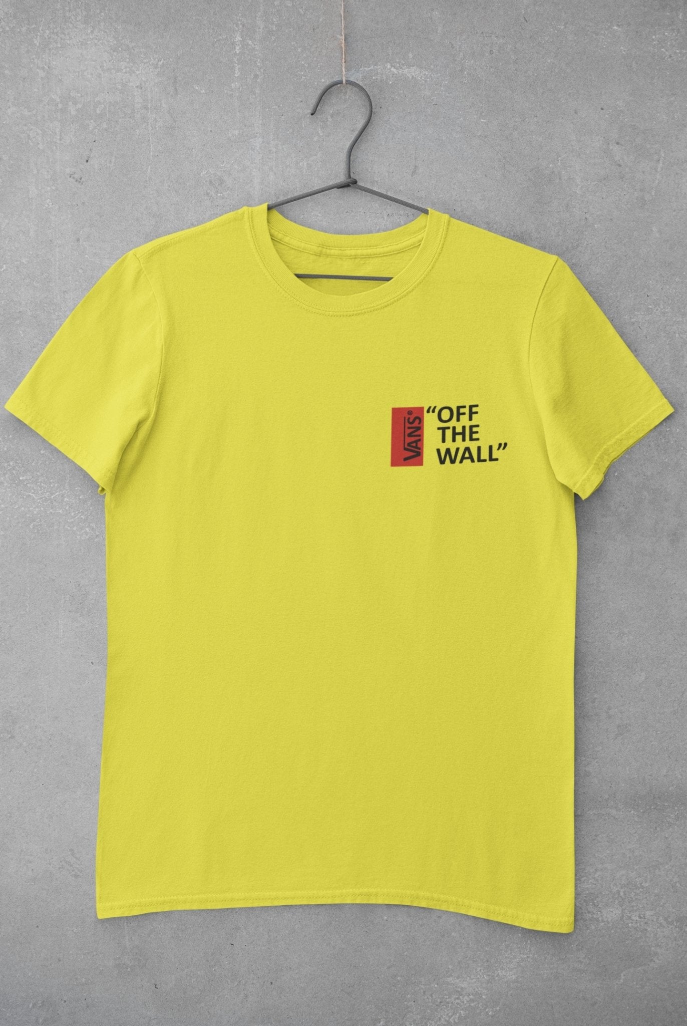 Vans Women Half Sleeves T-shirt- FunkyTeesClub - Funky Tees Club