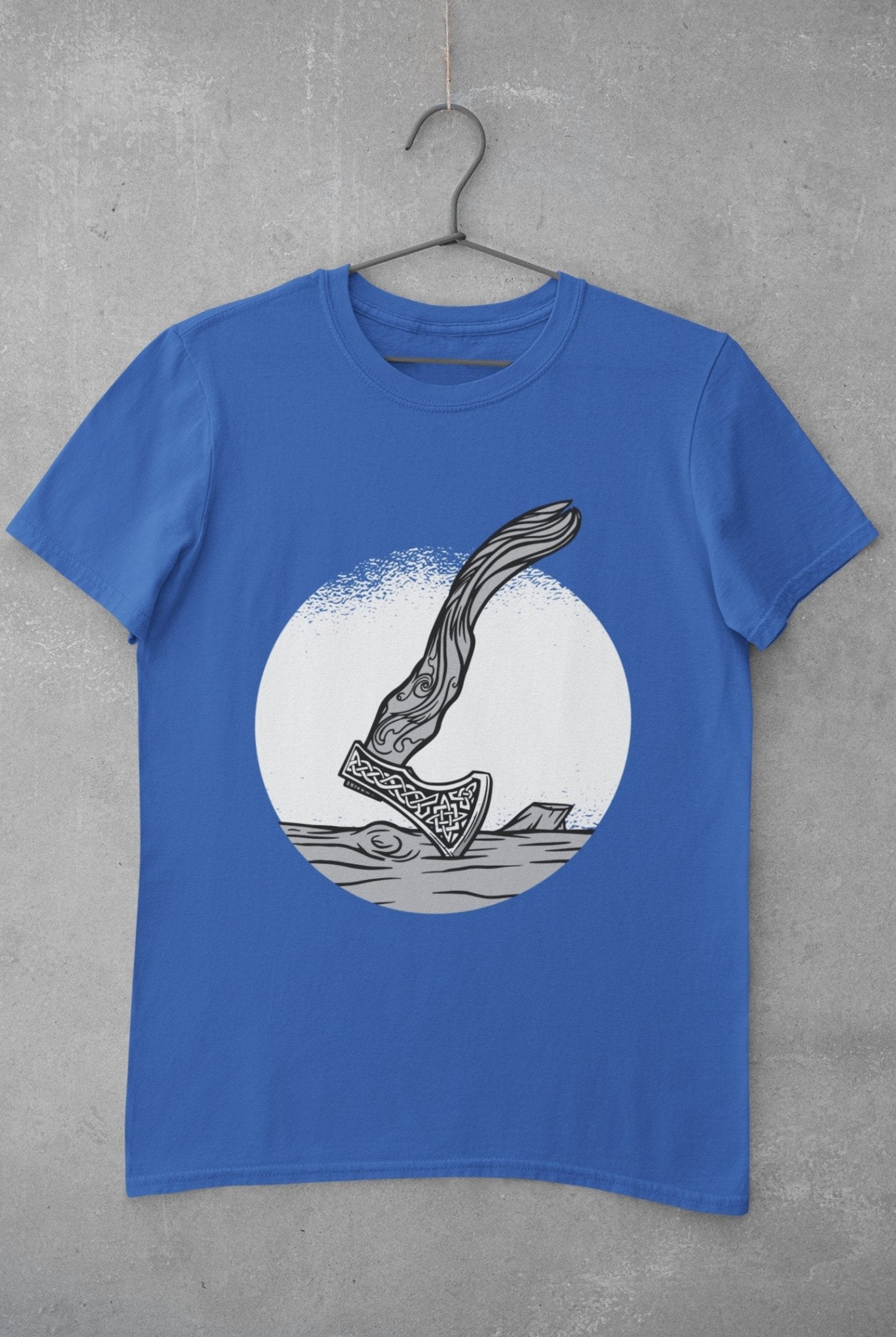 Viking Women Half Sleeves T-shirt- FunkyTeesClub - Funky Tees Club