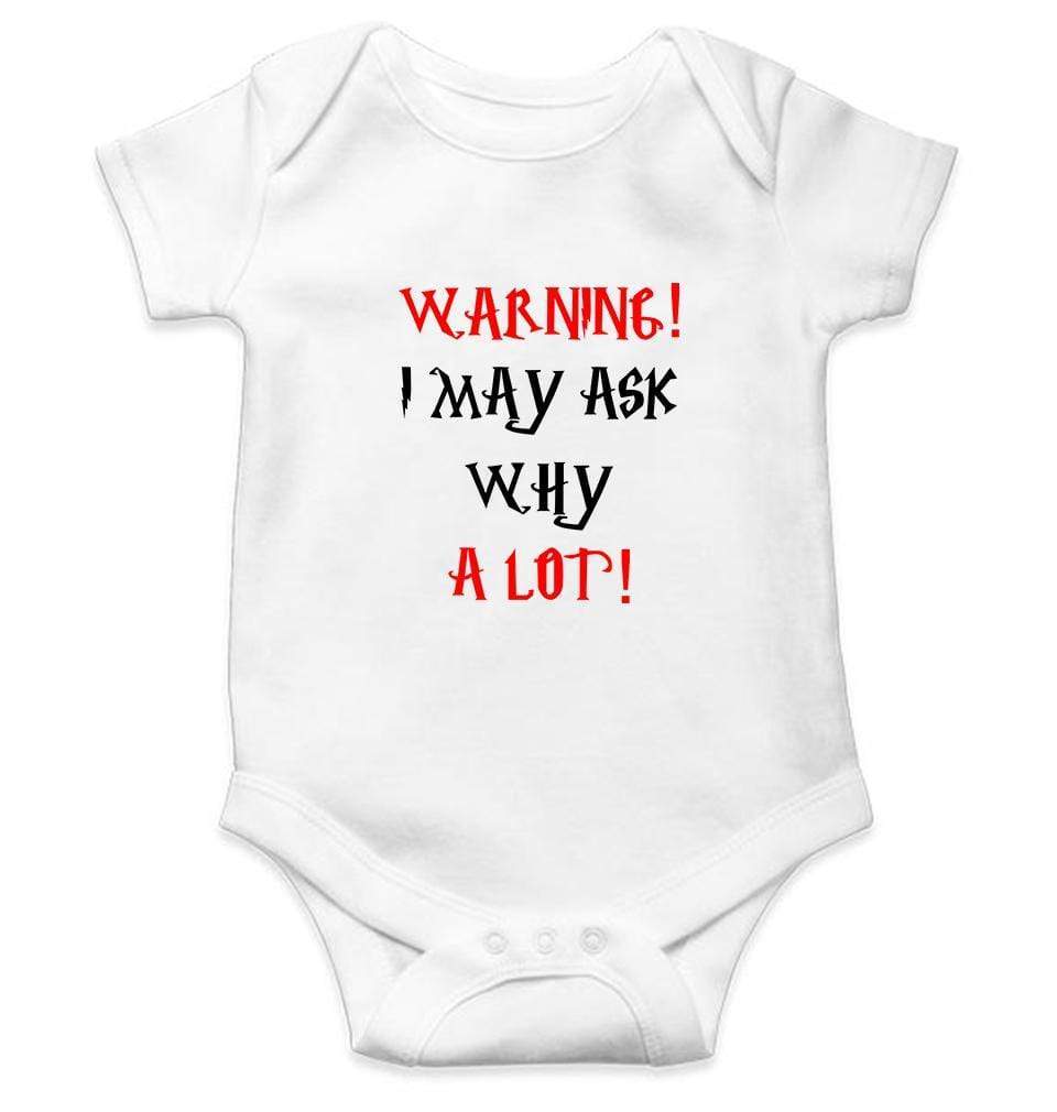Warning I may ask Why a lot Rompers for Baby Girl- FunkyTradition FunkyTradition