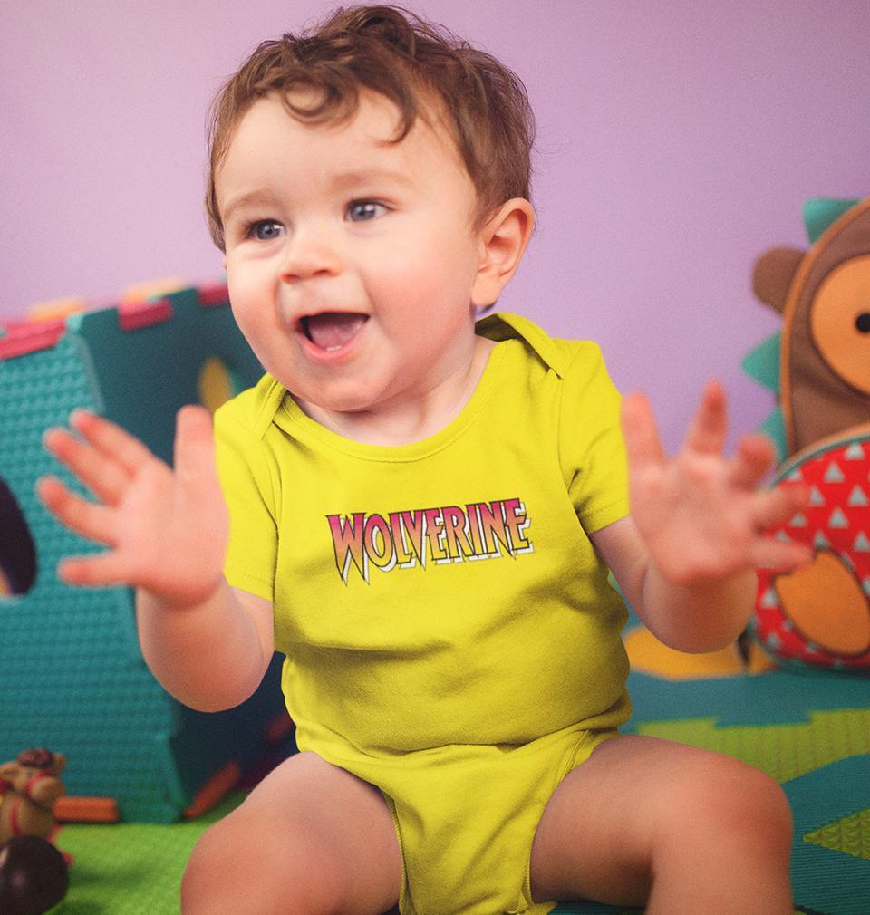 Wolverine Rompers for Baby Boy- FunkyTradition FunkyTradition