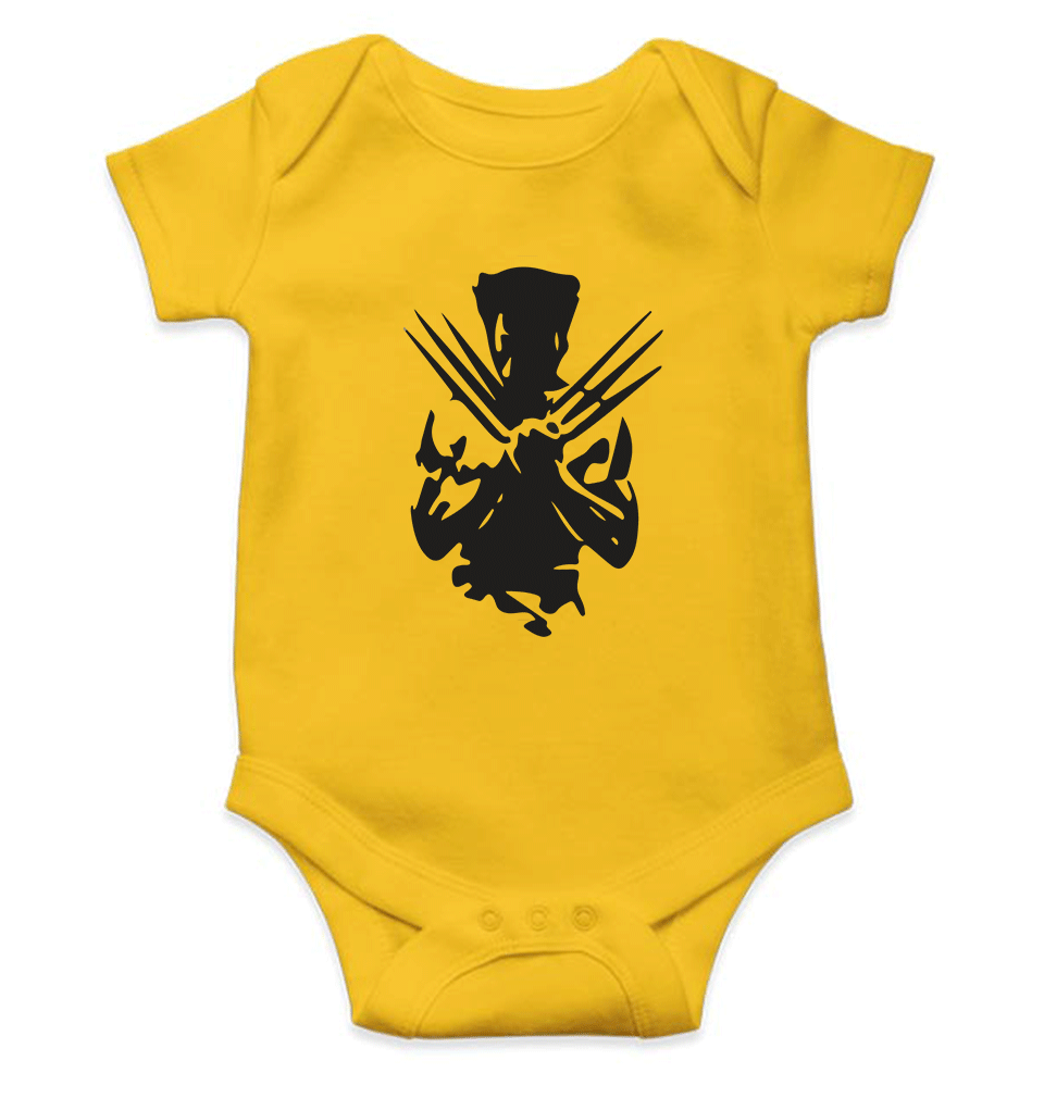 Wolverine Rompers for Baby Girl- FunkyTradition FunkyTradition