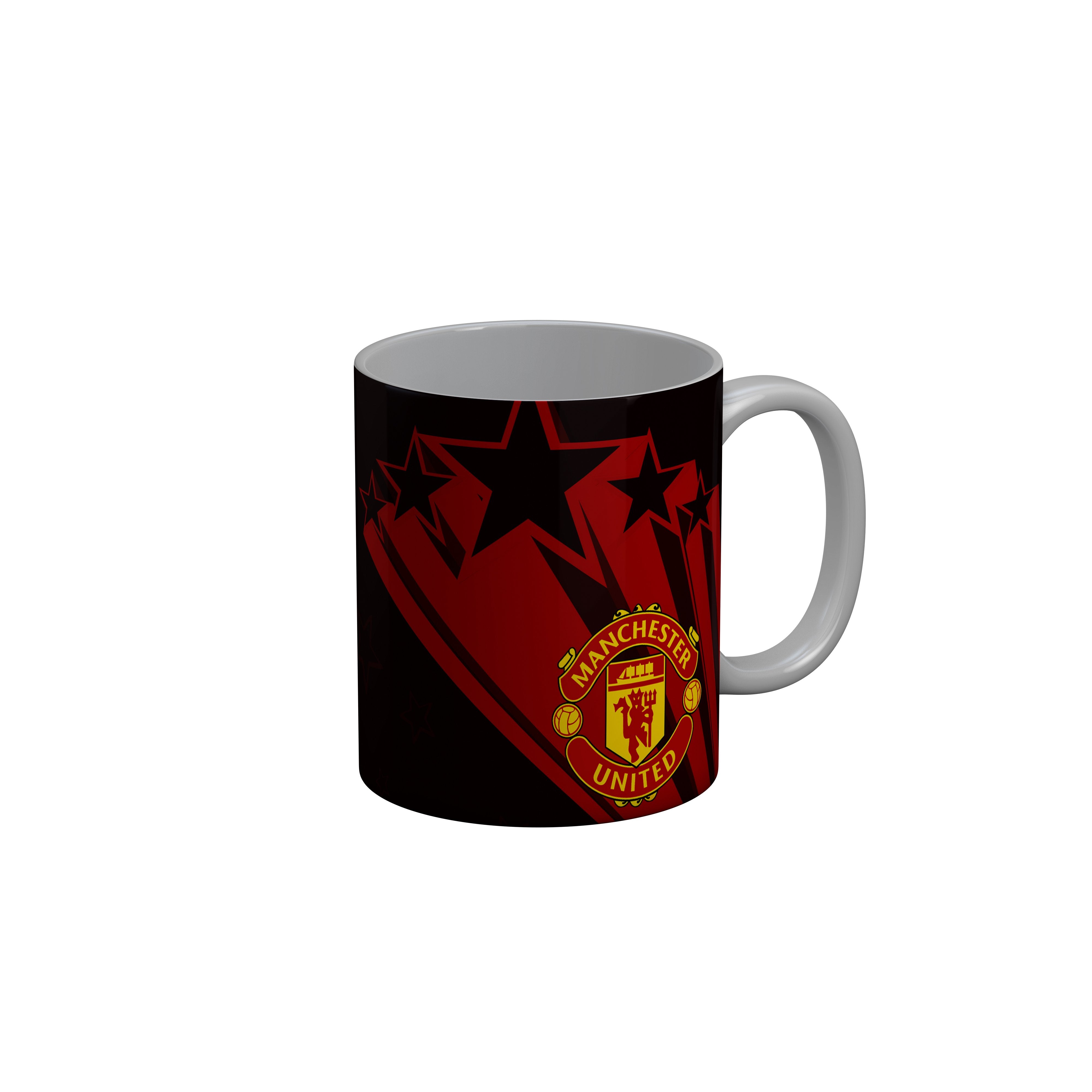 FashionRazor Manchester United Red Black Football Ceramic Coffee Mug