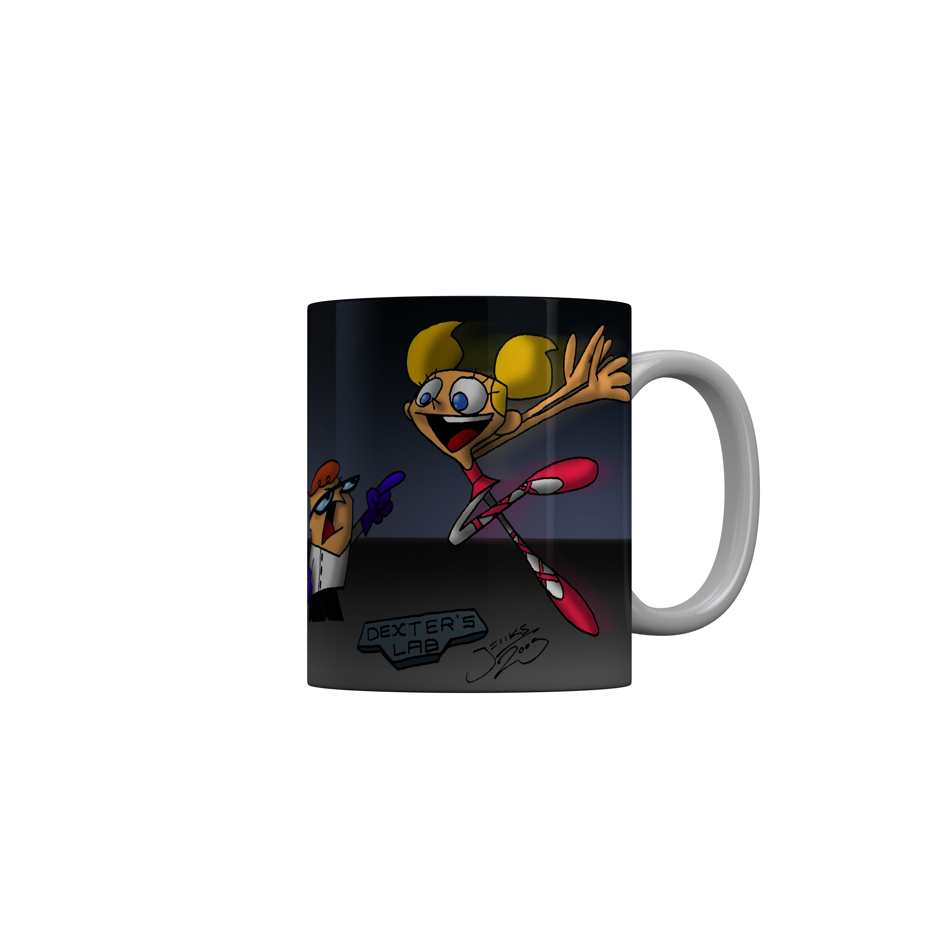 FashionRazor Dexter Cartoon Ceramic Coffee Mug