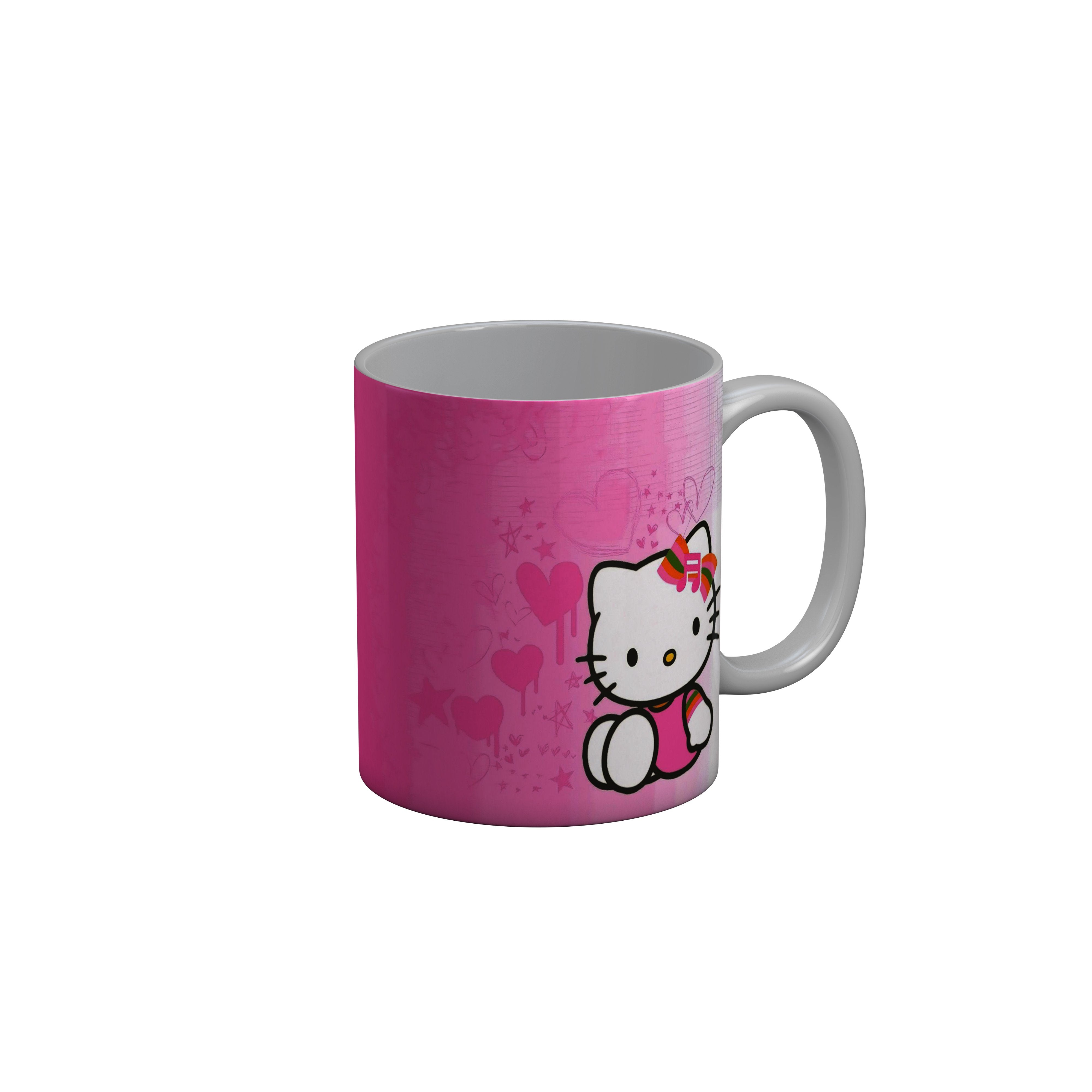 FashionRazor Hello Kitty Pink Cartoon Ceramic Coffee Mug