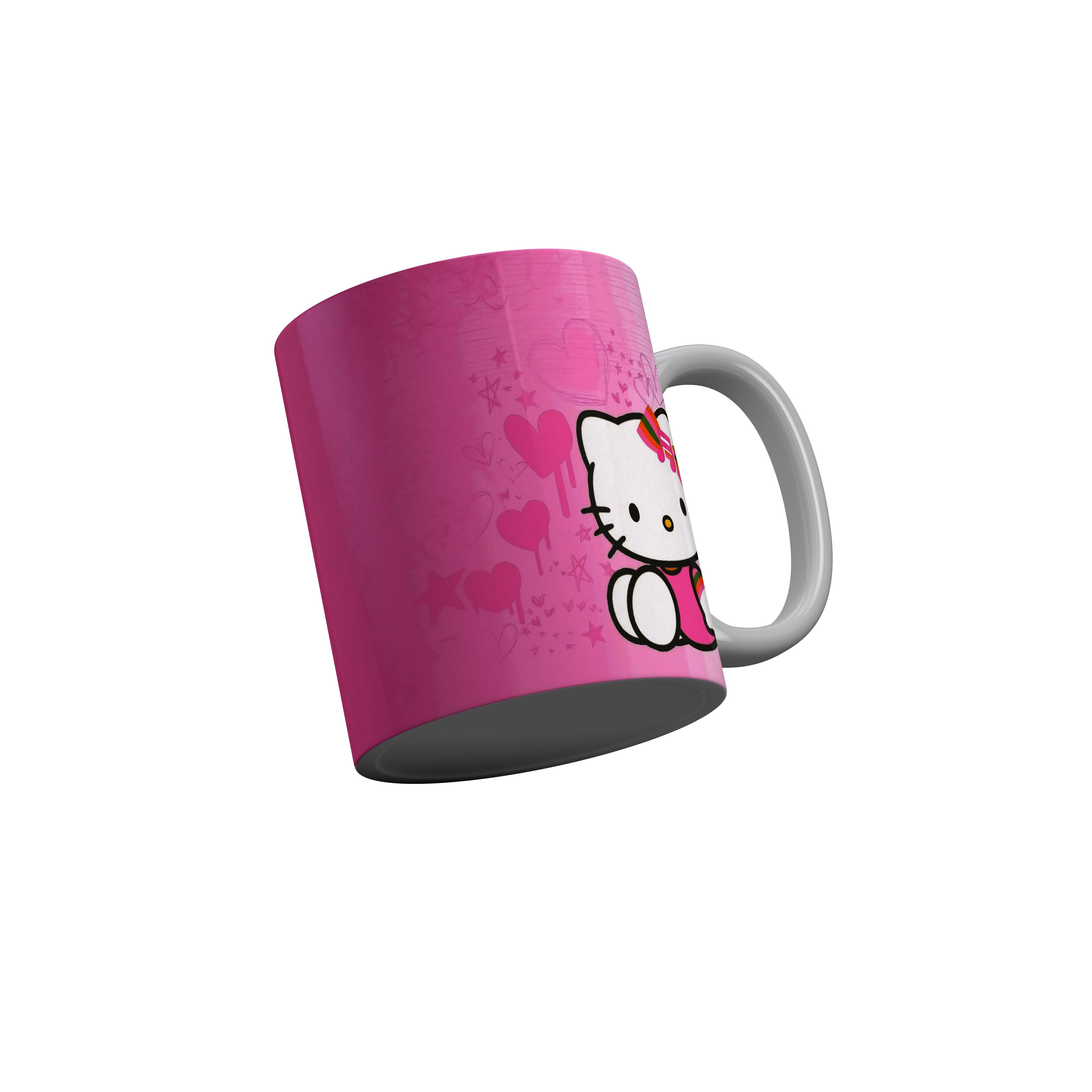 FashionRazor Hello Kitty Pink Cartoon Ceramic Coffee Mug