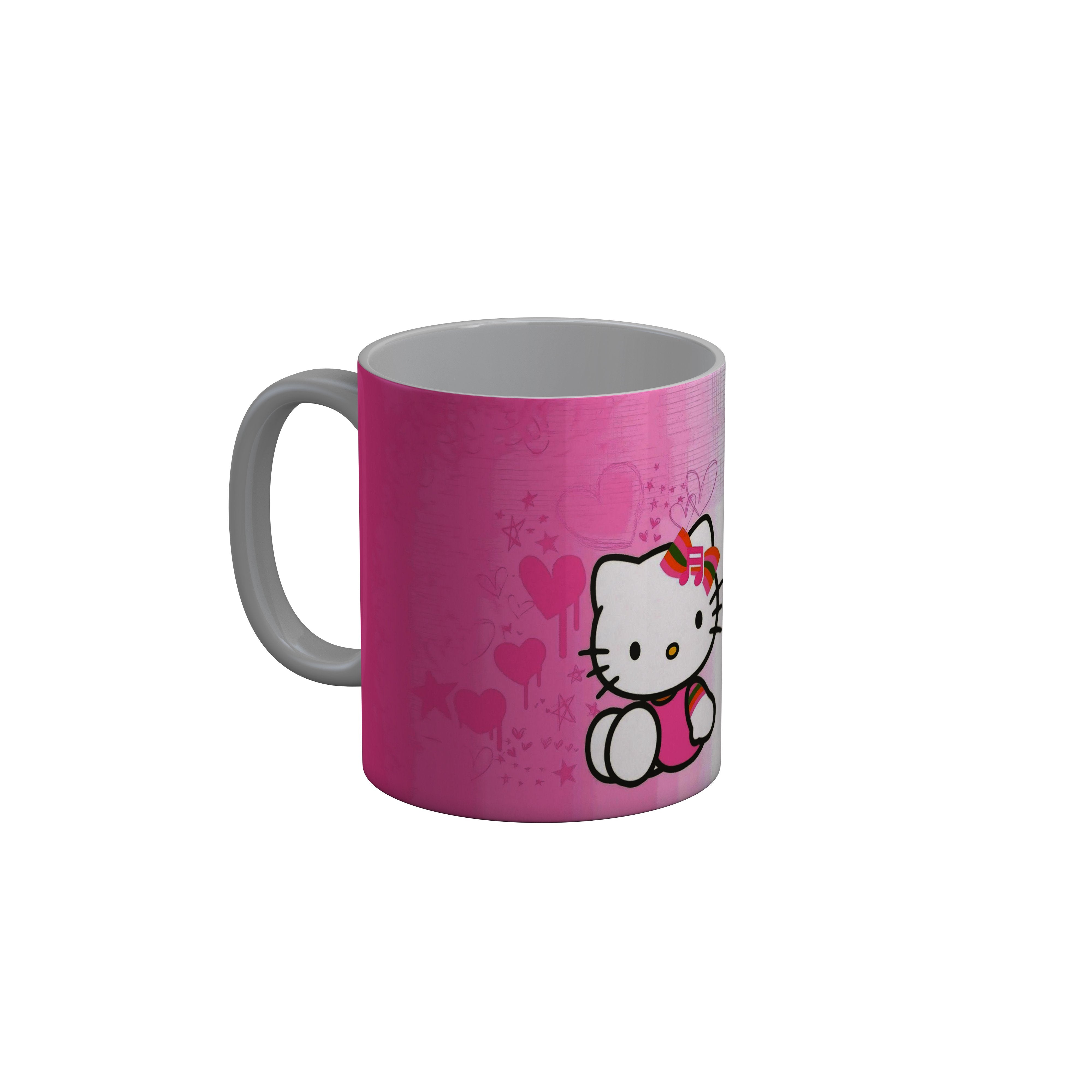 FashionRazor Hello Kitty Pink Cartoon Ceramic Coffee Mug