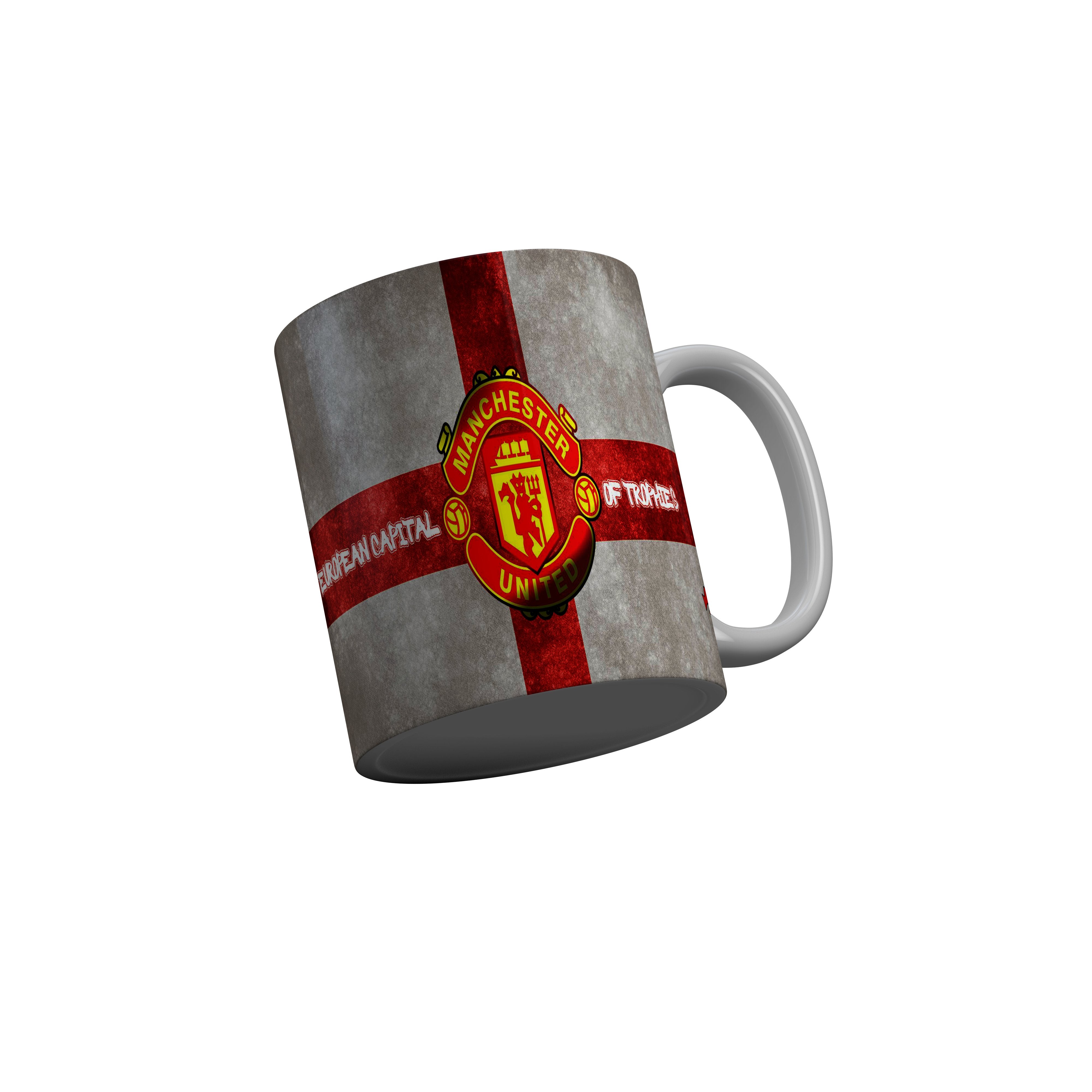 FashionRazor Manchester United Football White Ceramic Coffee Mug