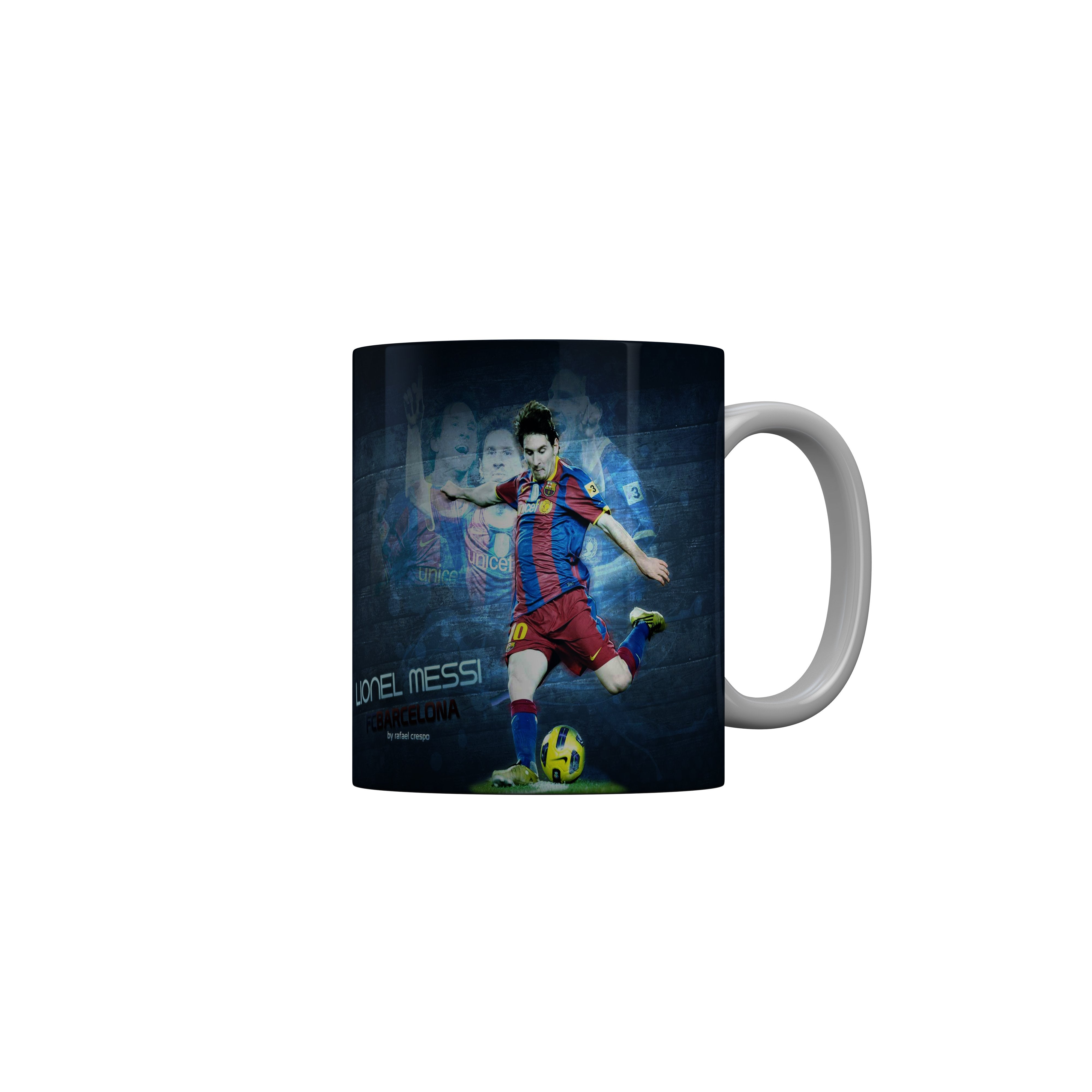 FashionRazor Lionel Messi Football Ceramic Coffee Mug