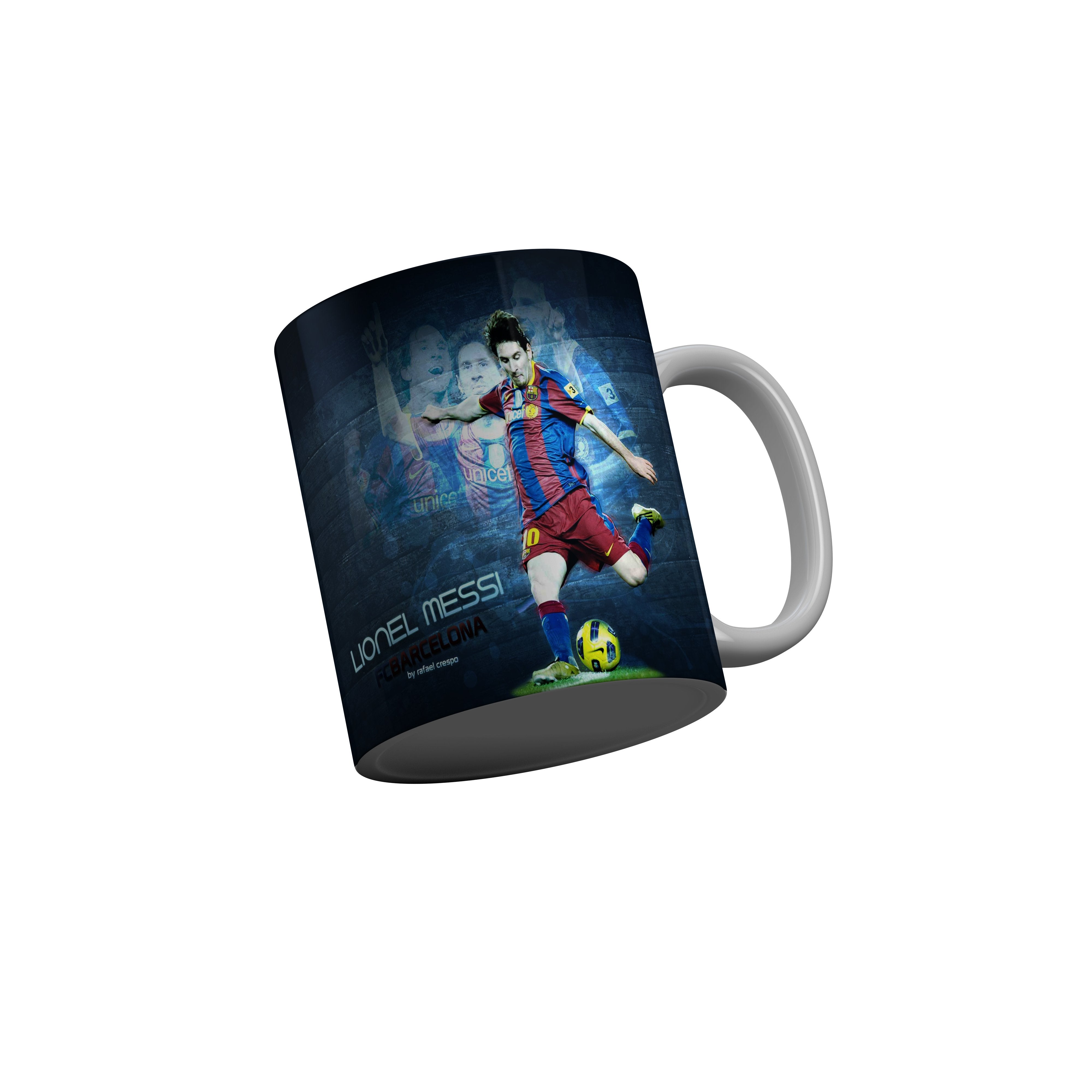 FashionRazor Lionel Messi Football Ceramic Coffee Mug