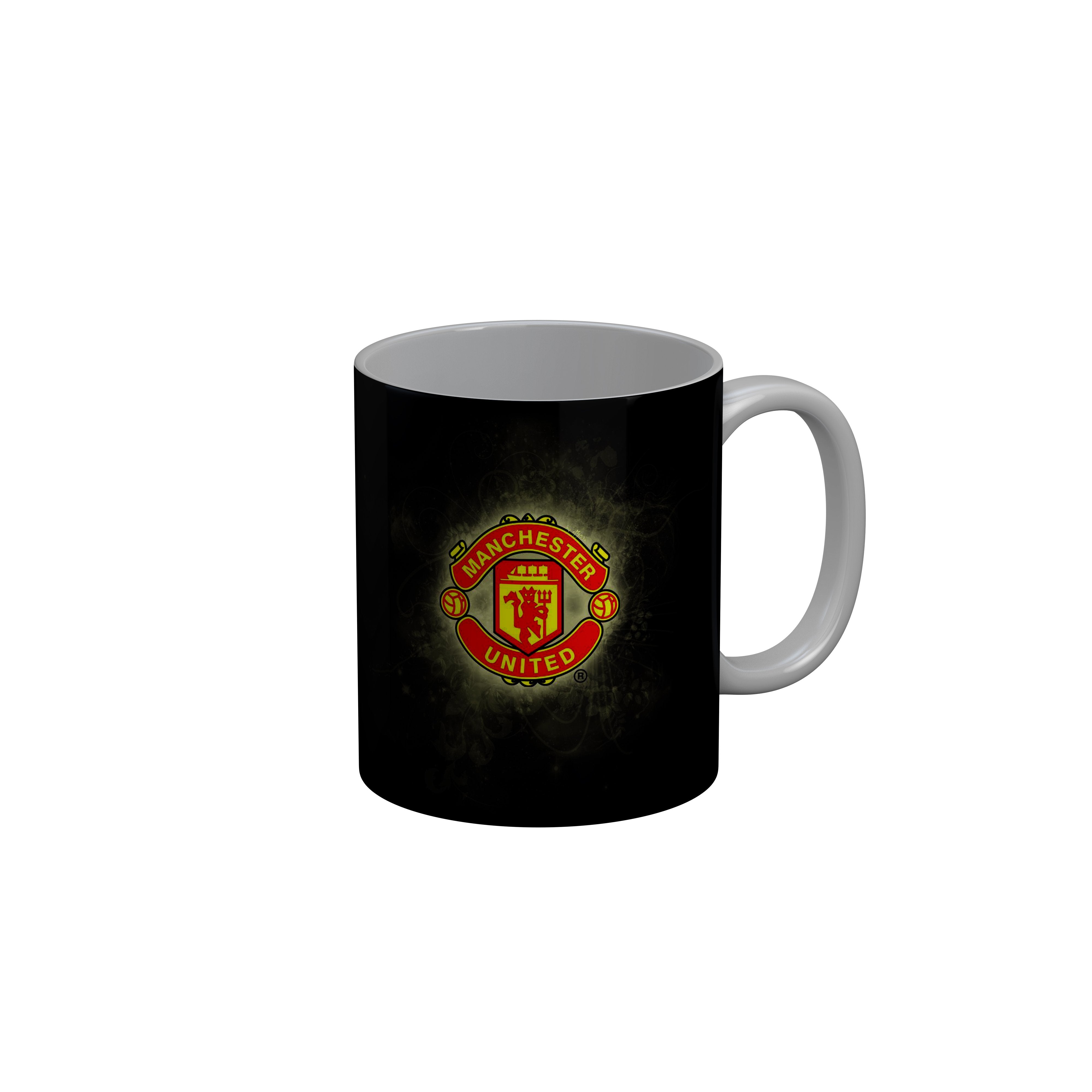 FashionRazor Manchester United Football Black Ceramic Coffee Mug