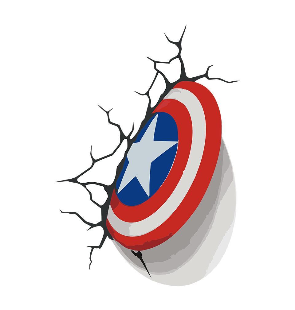 FunkyTradition Captain America Shield White Hoodies