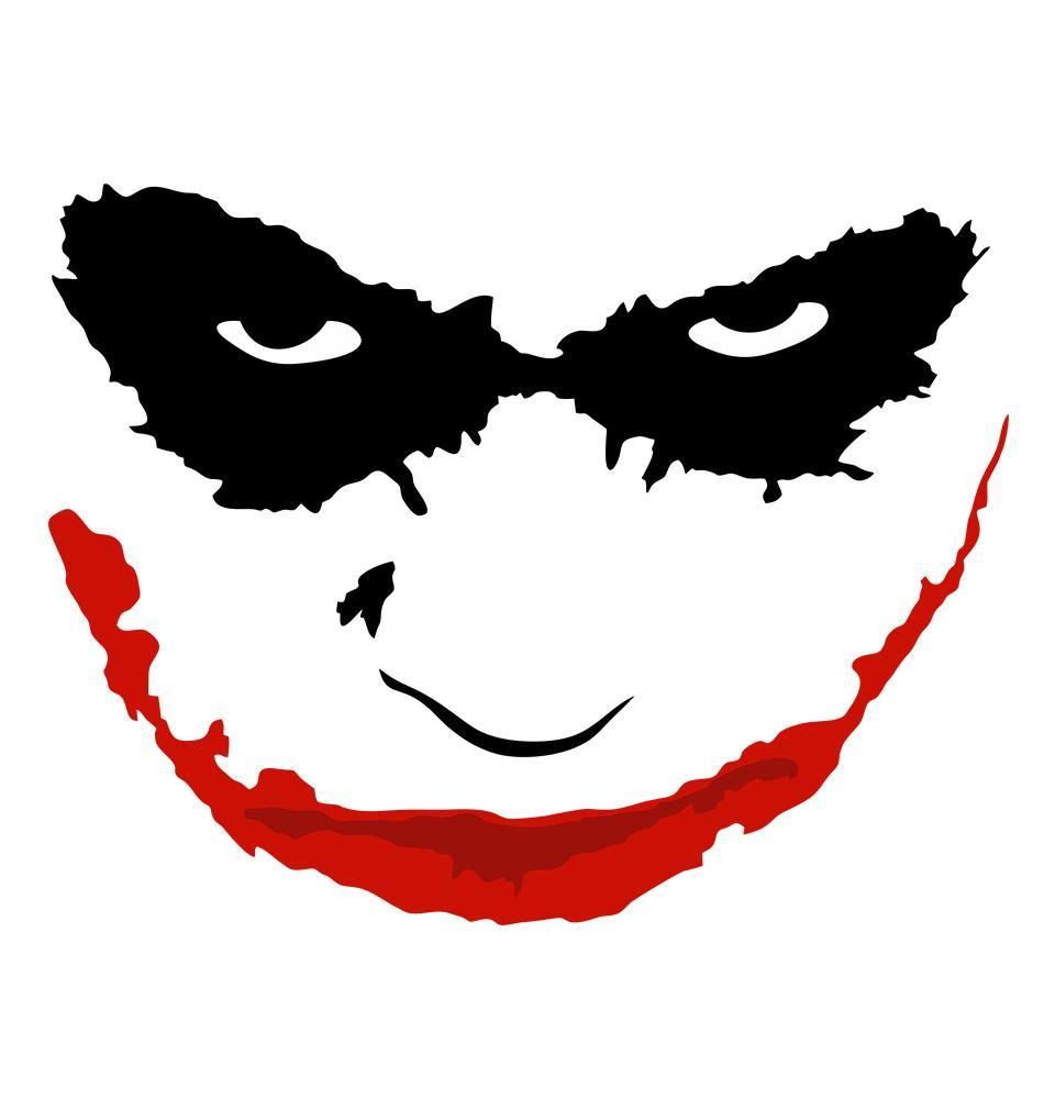 FunkyTradition White Round Neck The Legend Joker Half Sleeves T-Shirt