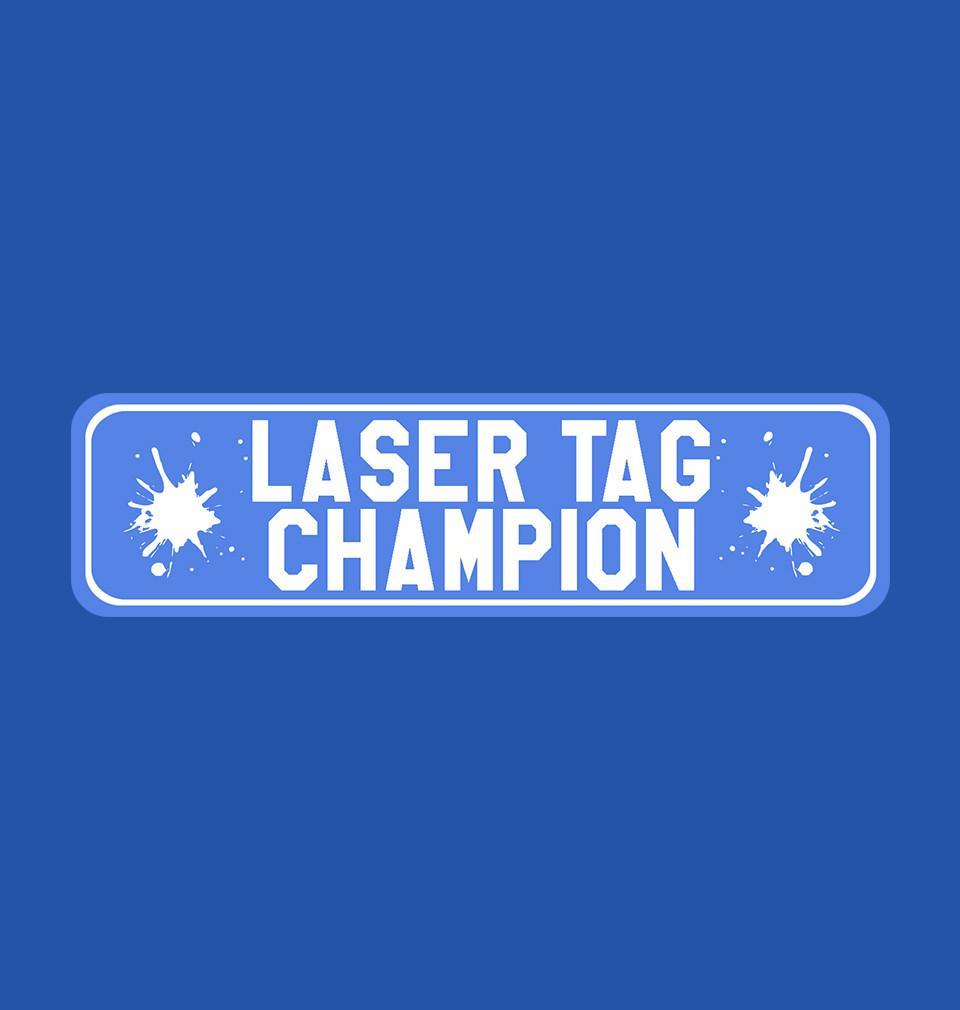 FunkyTradition Laser Tag Champion Blue Hoodies