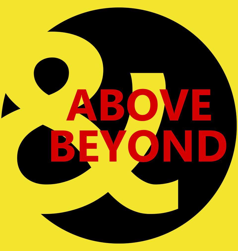 FunkyTradition Yellow Round Neck Above And Beyond Men Half Sleeves T-Shirt