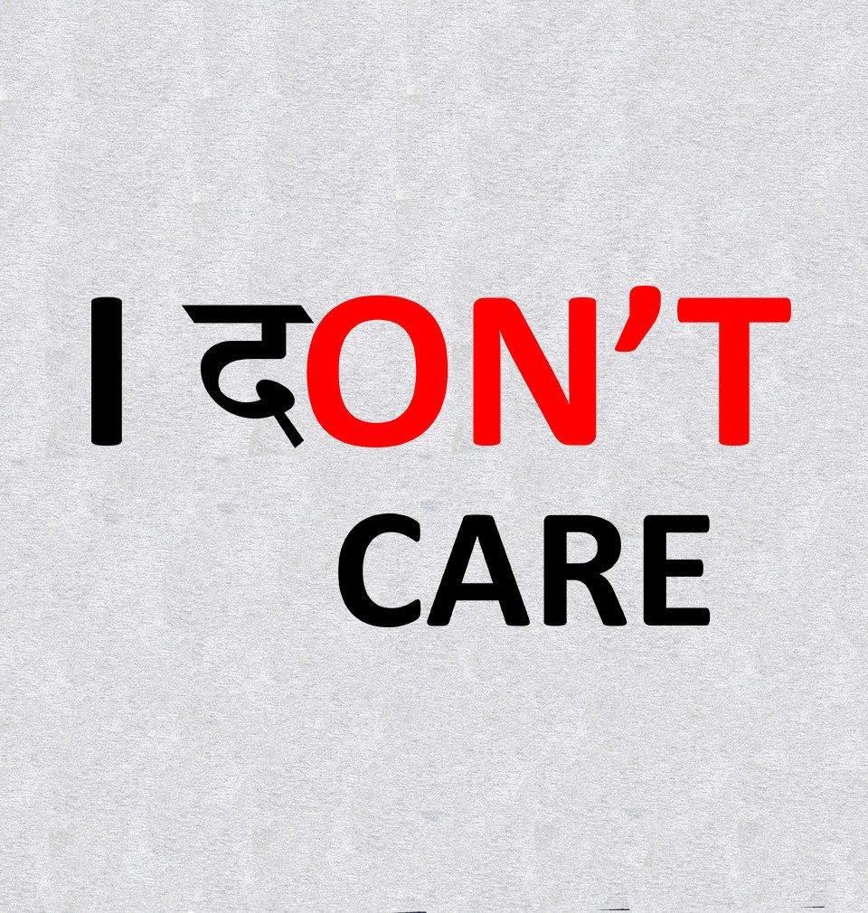 I Dont Care Hoodie Full sleeves-Funky Hoodies