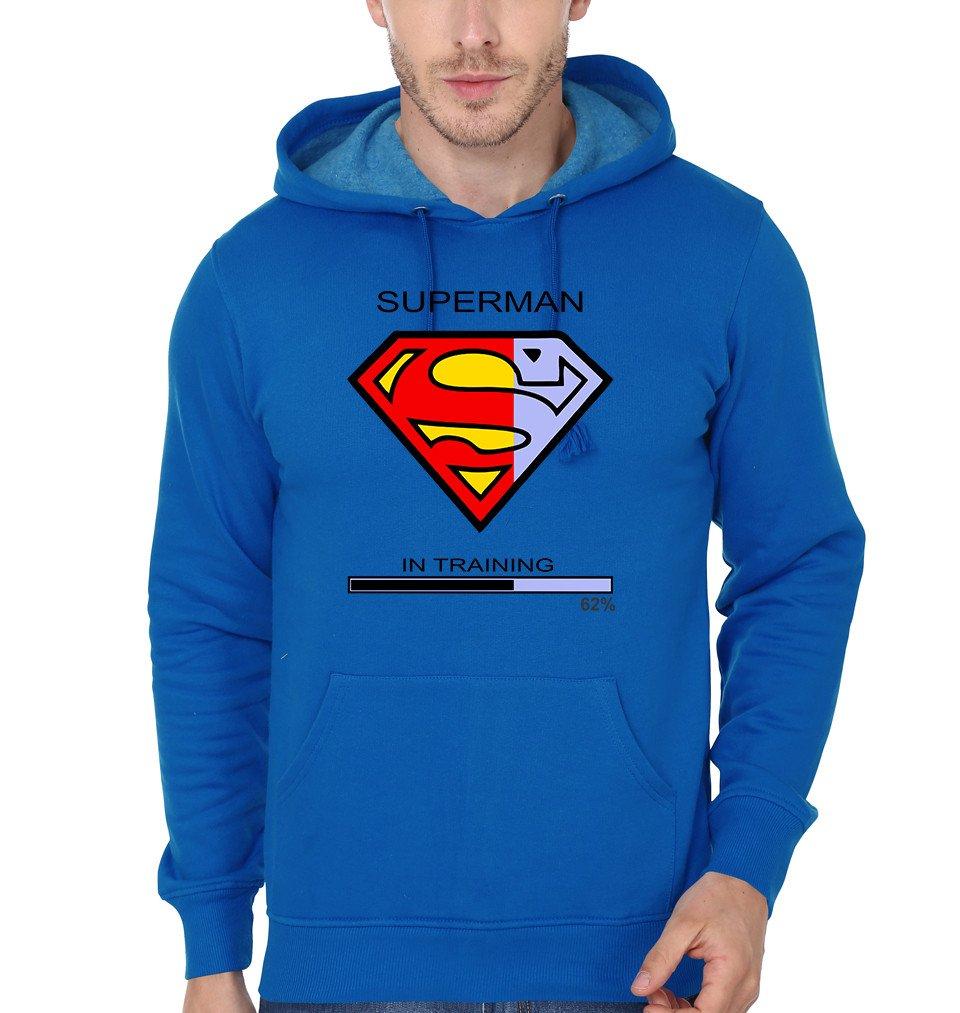 Superman In Training Hoodie Full sleeves-Funky Hoodies