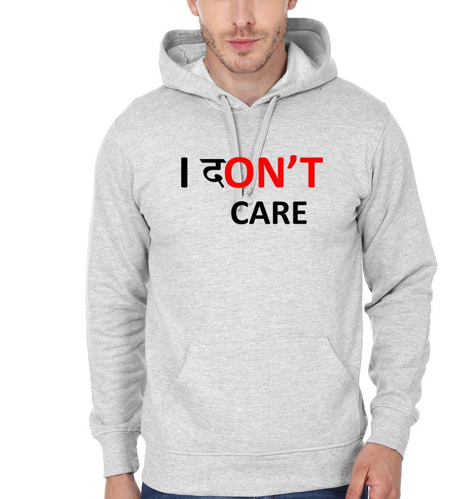 I Dont Care Hoodie Full sleeves-Funky Hoodies