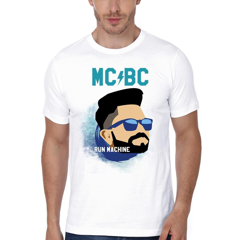 FunkyTradition White MC BC Run Machine Half Sleeves T-Shirt