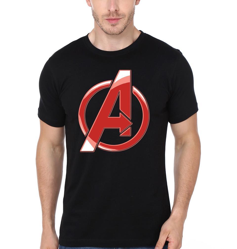 FunkyTradition Round Black Avenger Half Sleeve T-Shirt