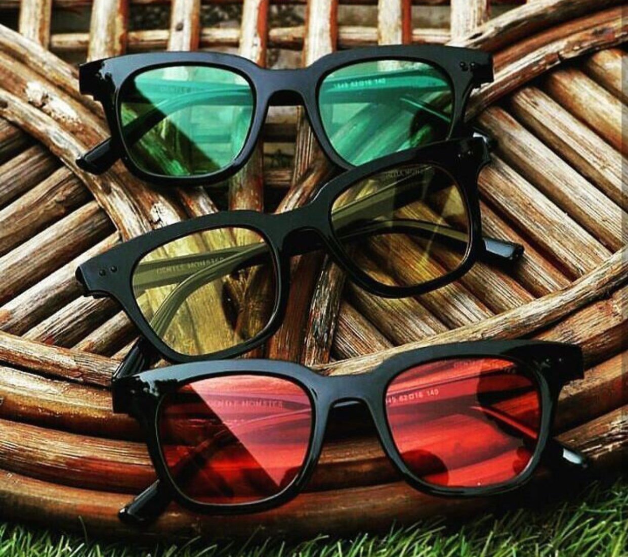 FashionRazor Stylish Green Monster Wayfarer Sunglasses