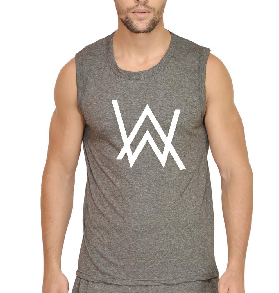 Alan Walker Men Sleeveless T-Shirts-FunkyTeesClub - FunkyTeesClub