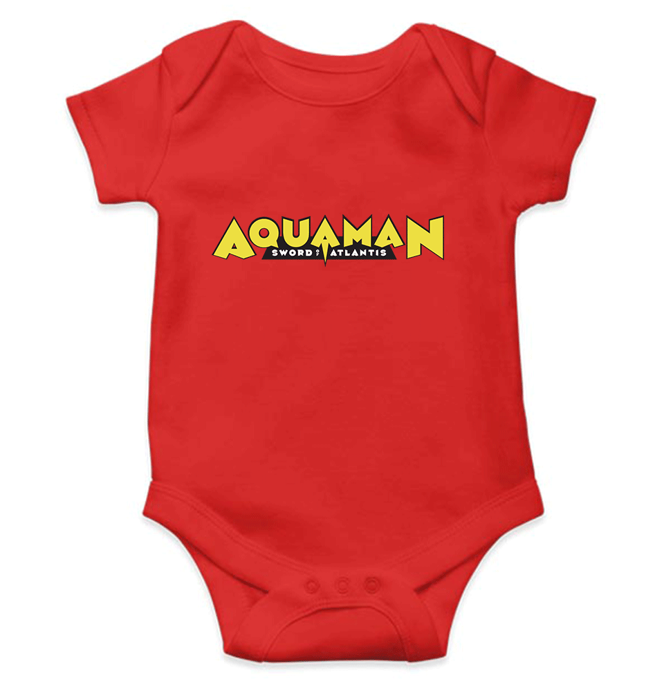 Aqua Man Rompers for Baby Boy- FunkyTradition FunkyTradition