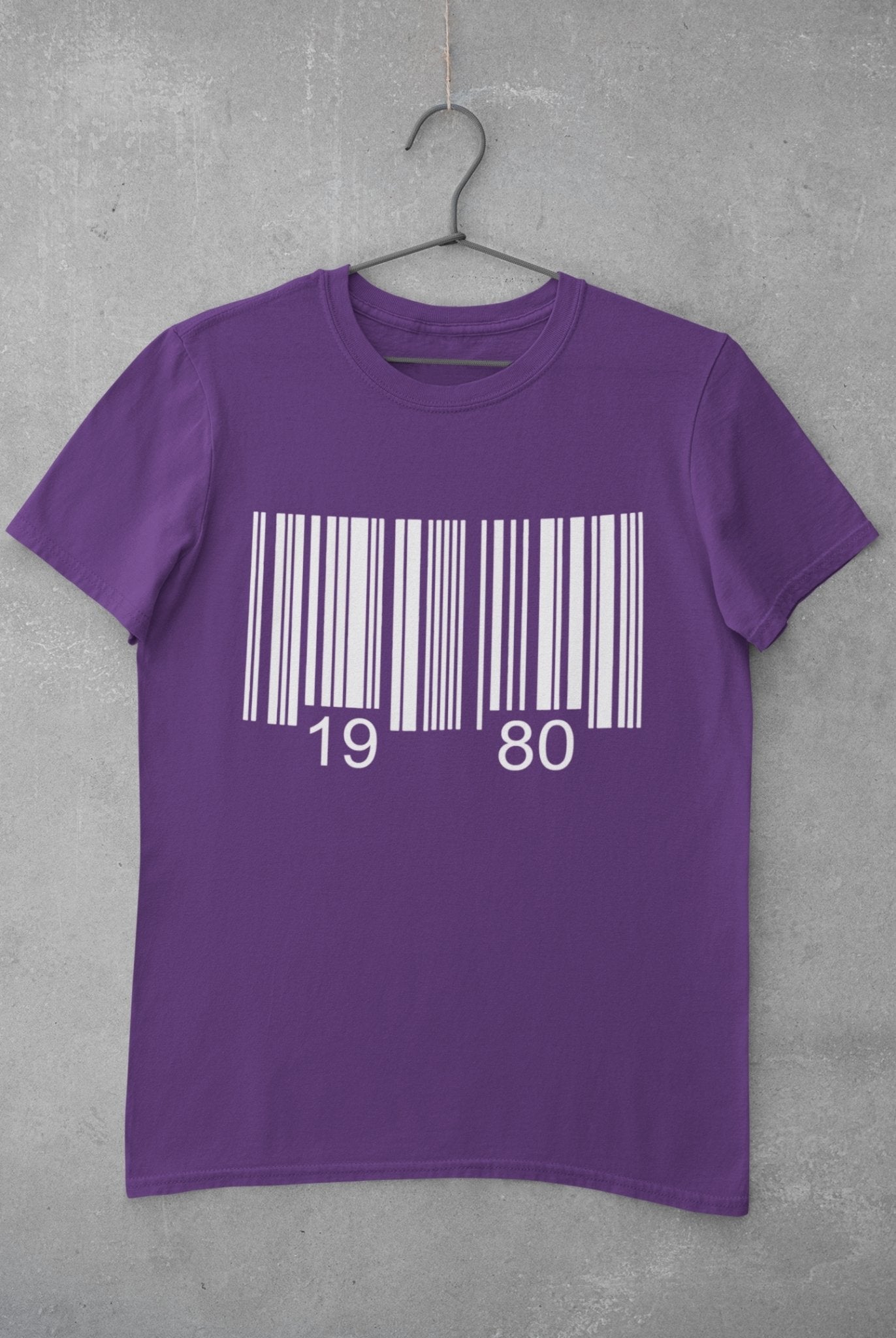 Bar Code Birthday Women Half Sleeves T-shirt- FunkyTeesClub - Funky Tees Club