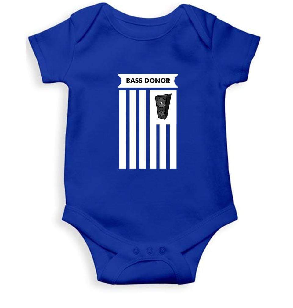 Bass Donor Rompers for Baby Boy- FunkyTradition FunkyTradition