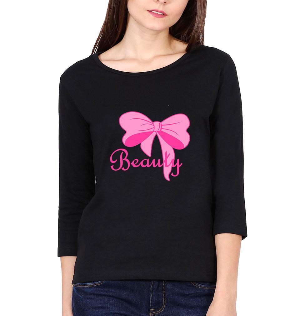 Beast Beauty Couple Full Sleeves T-Shirts -FunkyTees - Funky Tees Club
