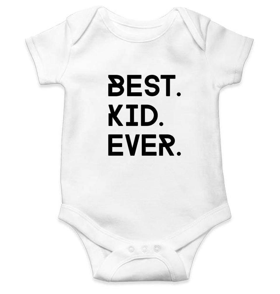 Best Kid Ever Rompers for Baby Girl- FunkyTradition FunkyTradition
