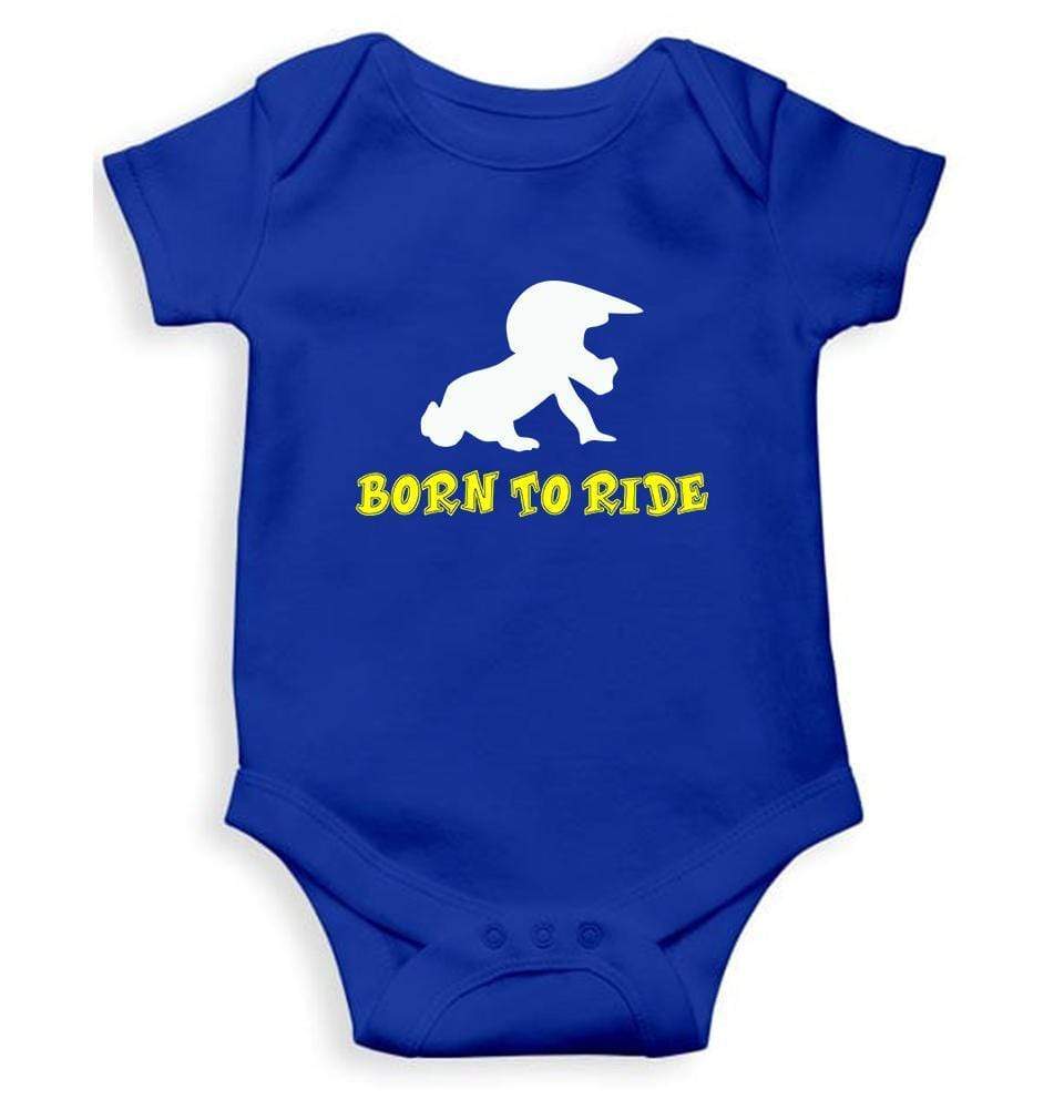 Born To Ride Rompers for Baby Girl- FunkyTradition FunkyTradition
