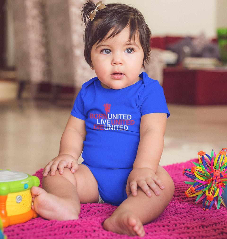 Born United Live United Die United Rompers for Baby Girl- FunkyTradition FunkyTradition