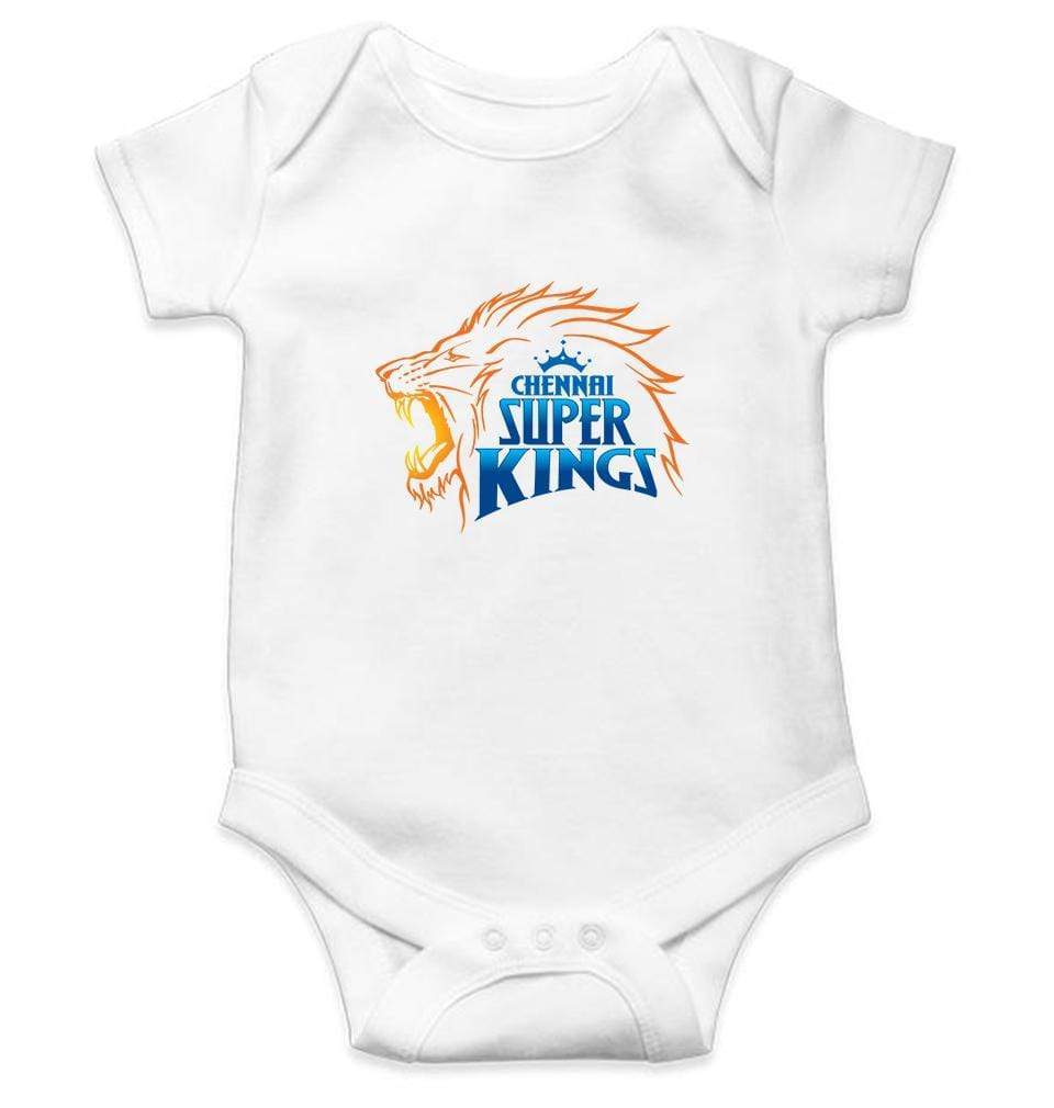 Chennai Super Kings CSK Rompers for Baby Boy - FunkyTradition FunkyTradition