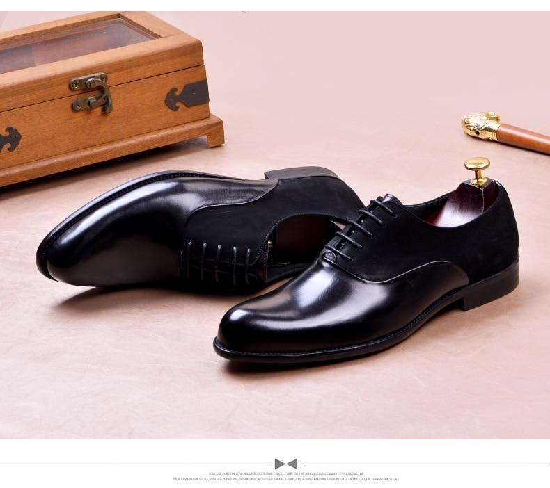 Classic Business Formal Wedding Party Wear Shoes For Men-FunkyTradition - FunkyTradition