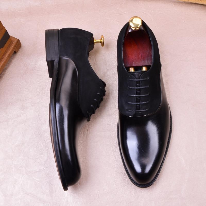 Classic Business Formal Wedding Party Wear Shoes For Men-FunkyTradition - FunkyTradition