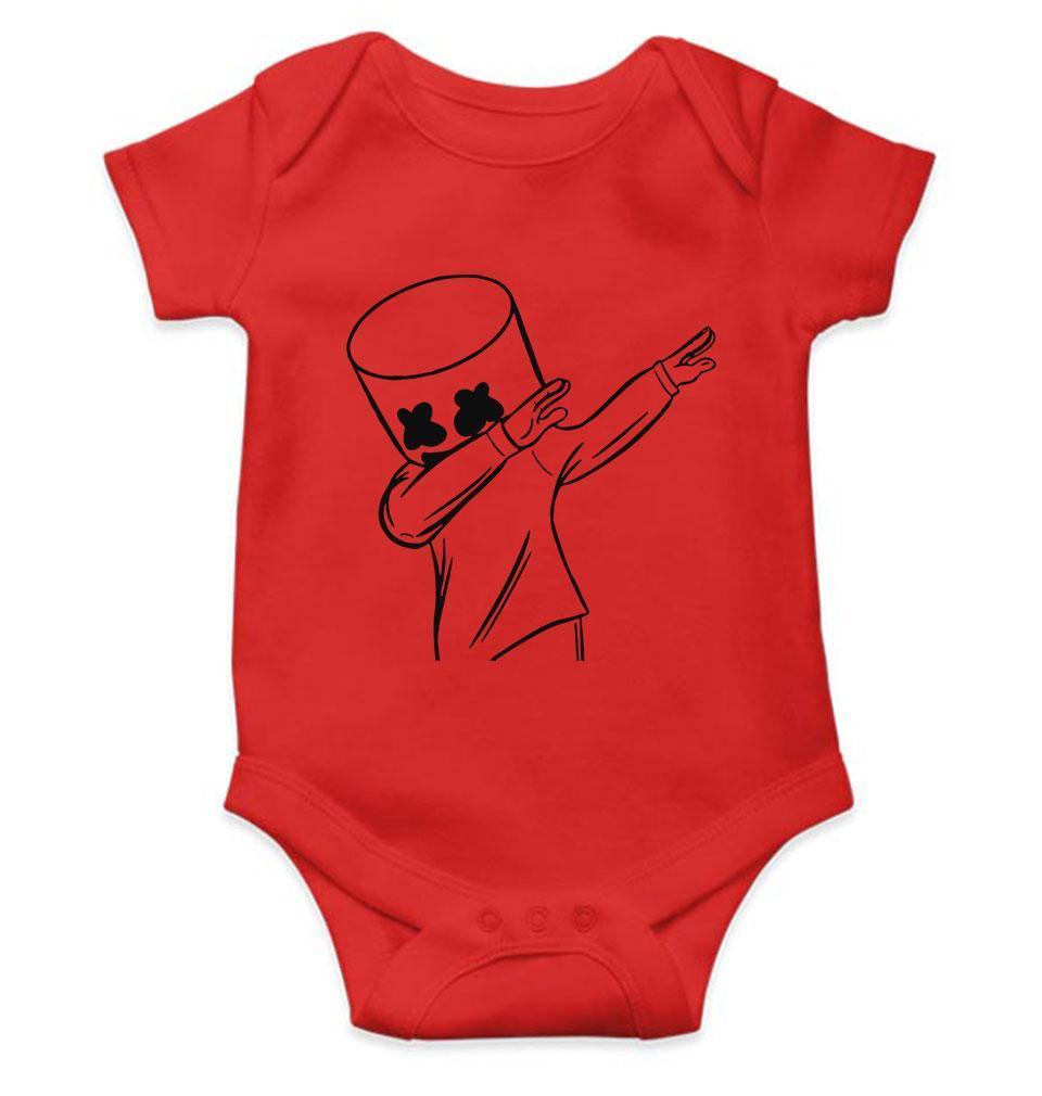 Dab Marshmello Rompers for Baby Boy - FunkyTradition FunkyTradition