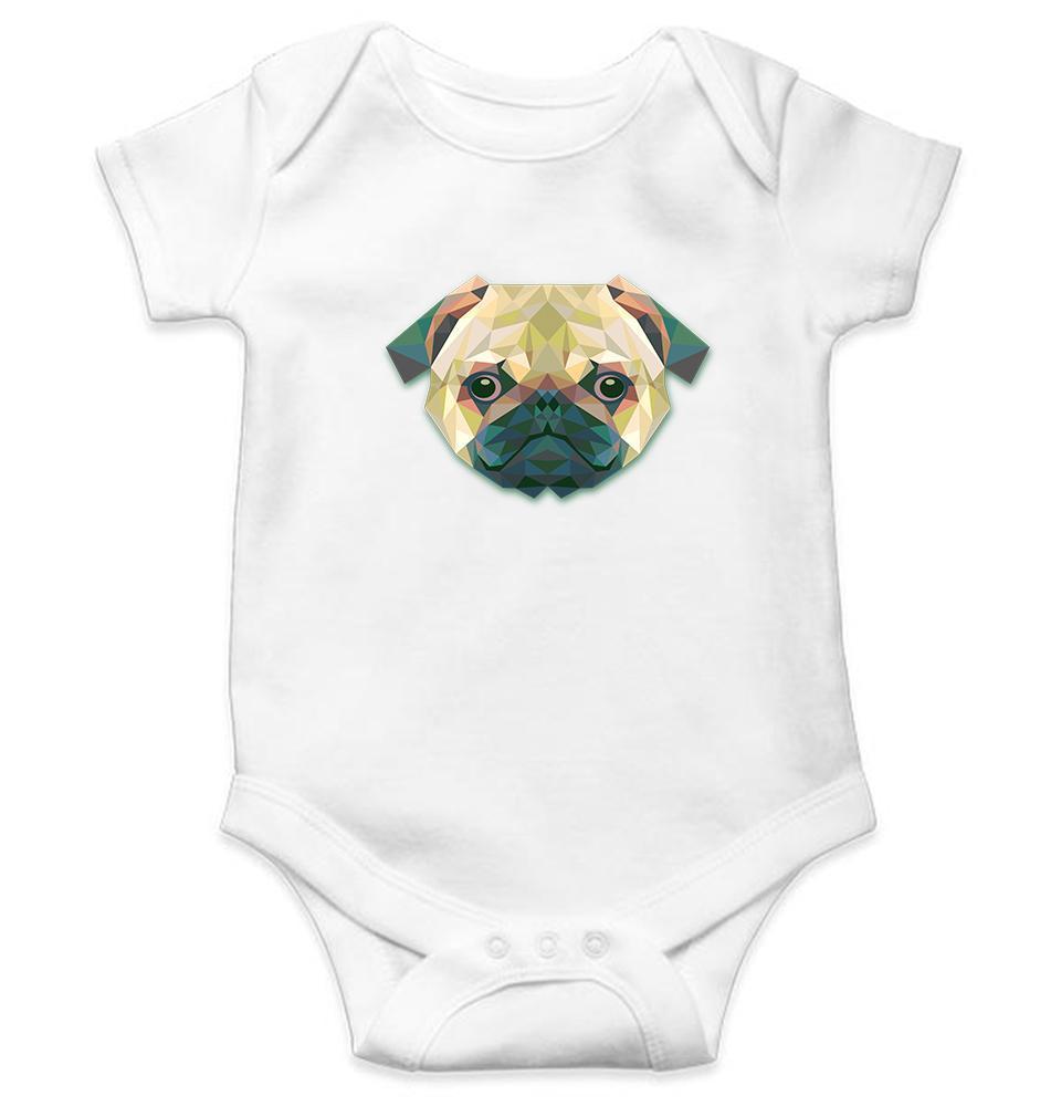 Dog Abstract Abstract Rompers for Baby Girl- FunkyTradition FunkyTradition