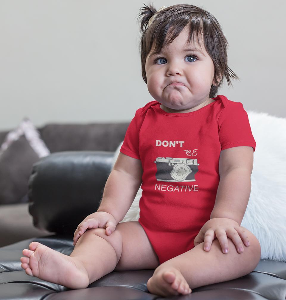 Dont be negative Rompers for Baby Girl- FunkyTradition FunkyTradition