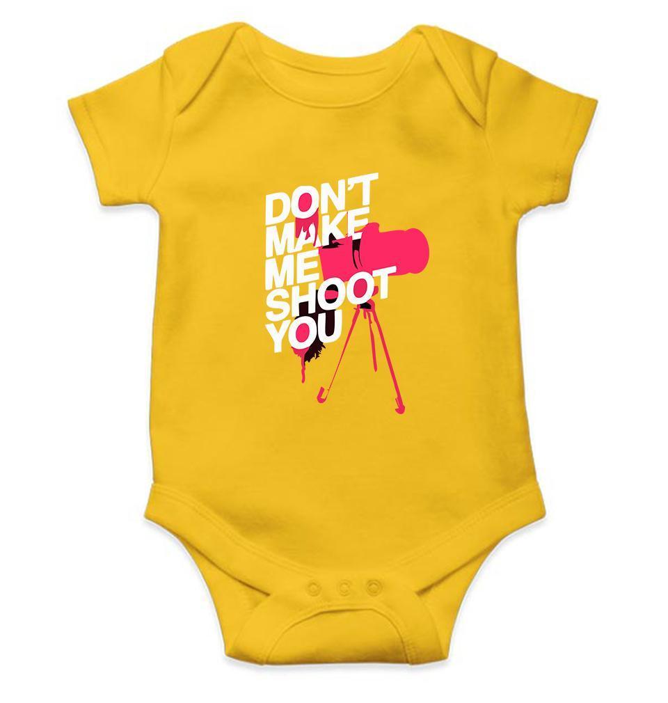Dont Make Me Shoot U Rompers for Baby Boy- FunkyTradition FunkyTradition