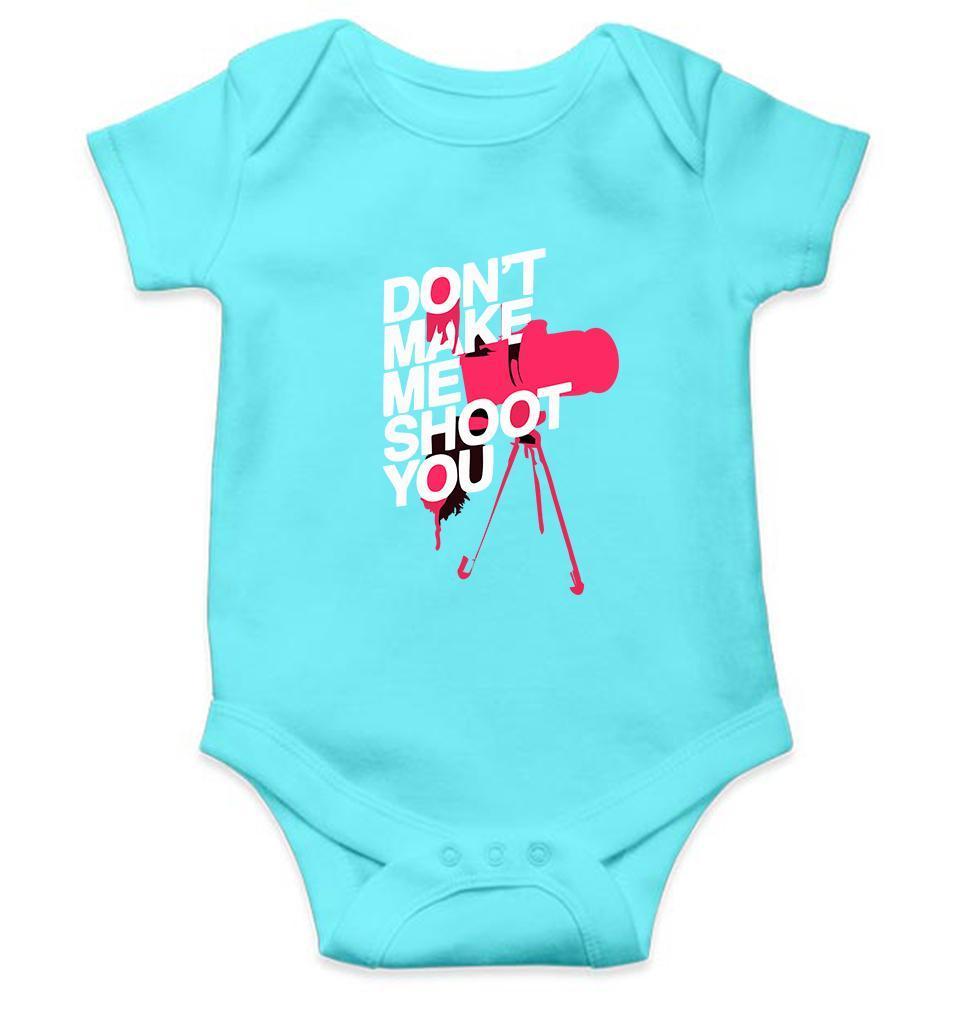 Dont Make Me Shoot U Rompers for Baby Boy- FunkyTradition FunkyTradition