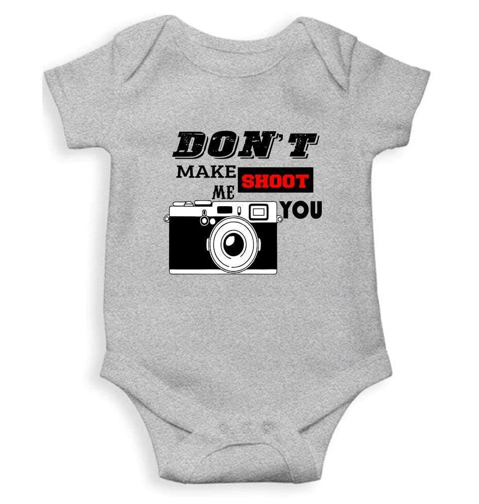 Dont make me shoot u Rompers for Baby Girl- FunkyTradition FunkyTradition