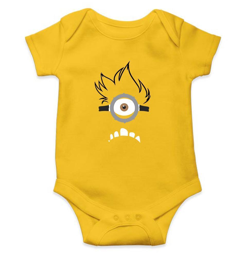 Evil Minion Rompers for Baby Girl- FunkyTradition FunkyTradition