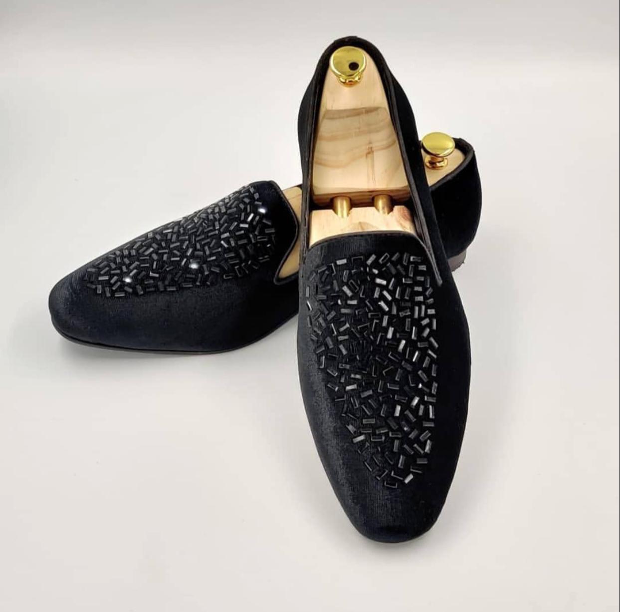 Fashion wedding rivet Leather Moccasins for Men High Quality Slip On Flats Loafers - FunkyTradition